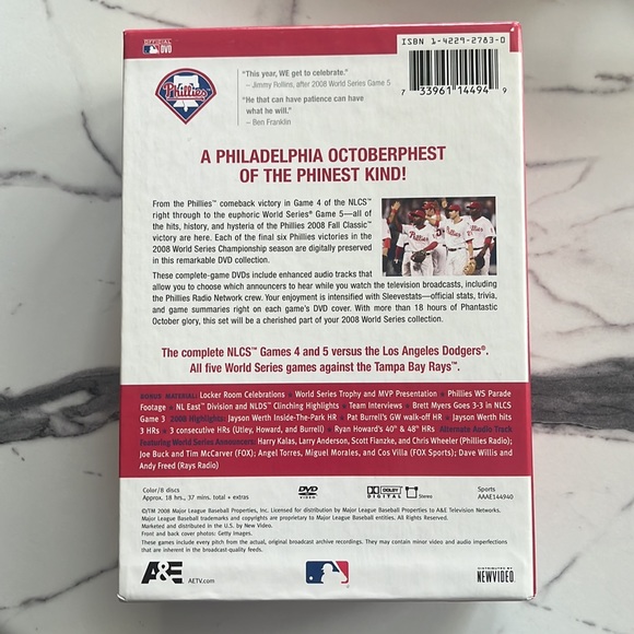 The Philadelphia Phillies 2008 World Series Collector's Edition - Picture 4 of 12
